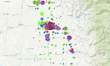 TCAG Traffic Counts Map